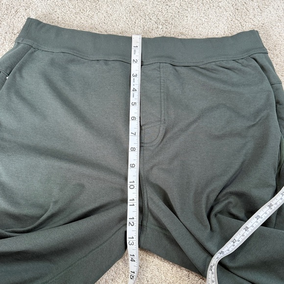 Vuori Men’s Coronado Pants Organic Cotton Super Soft Elastic Waistband Green L - Picture 12 of 14